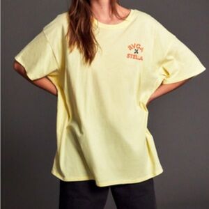 RVCA Stella Maxwell Cherub Boy - T-Shirt for Women NWT